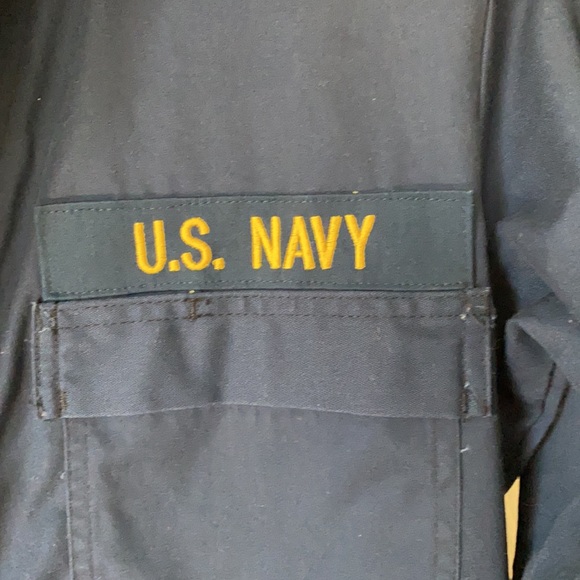 Navy issued Utility Coverall is a one piece garment. New never worn. - Picture 4 of 5